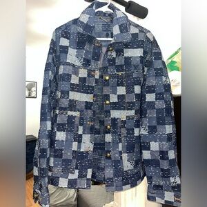 Louis Vuitton Blue Denim Jacket